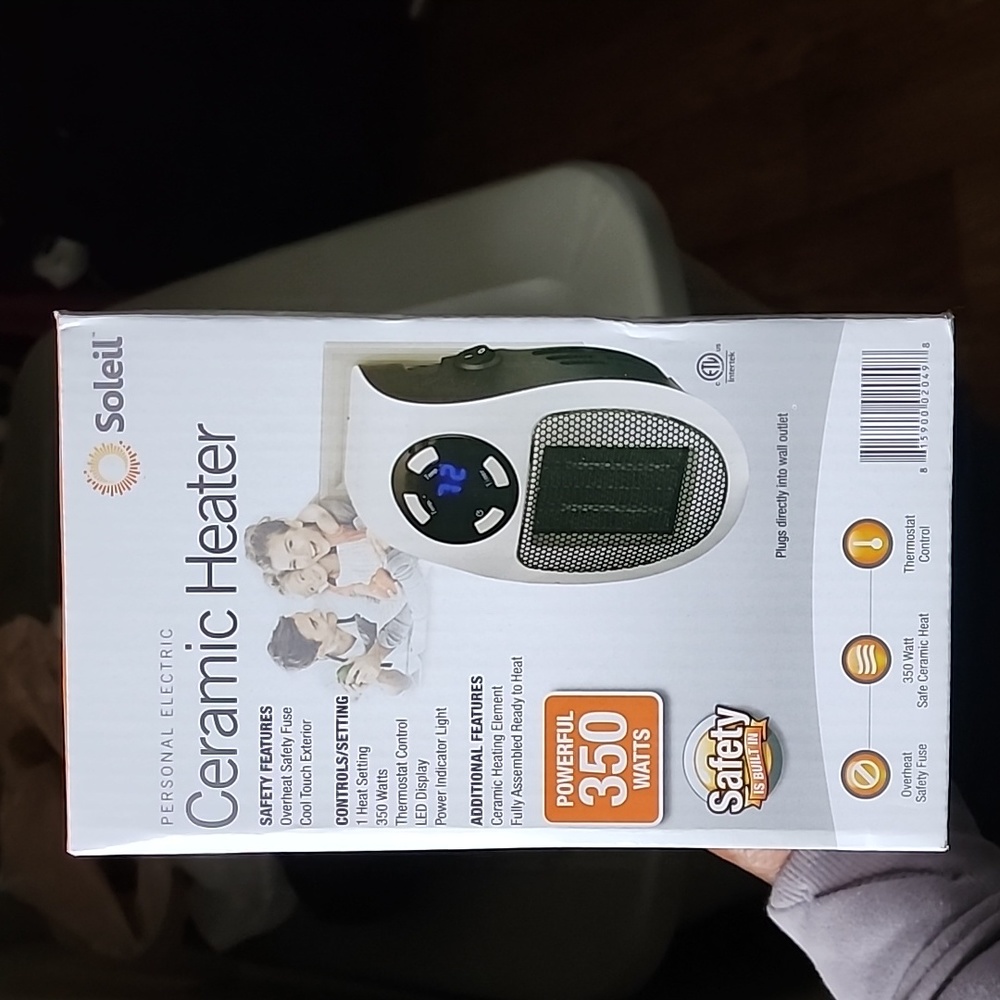 Soleil ceramic heater